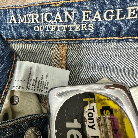 🛍️ Cute destroyed Jean skirt - Picture 4 of 5